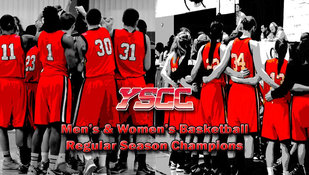 Men's & Women's Basketball Clinch YSCC Regular Season Titles