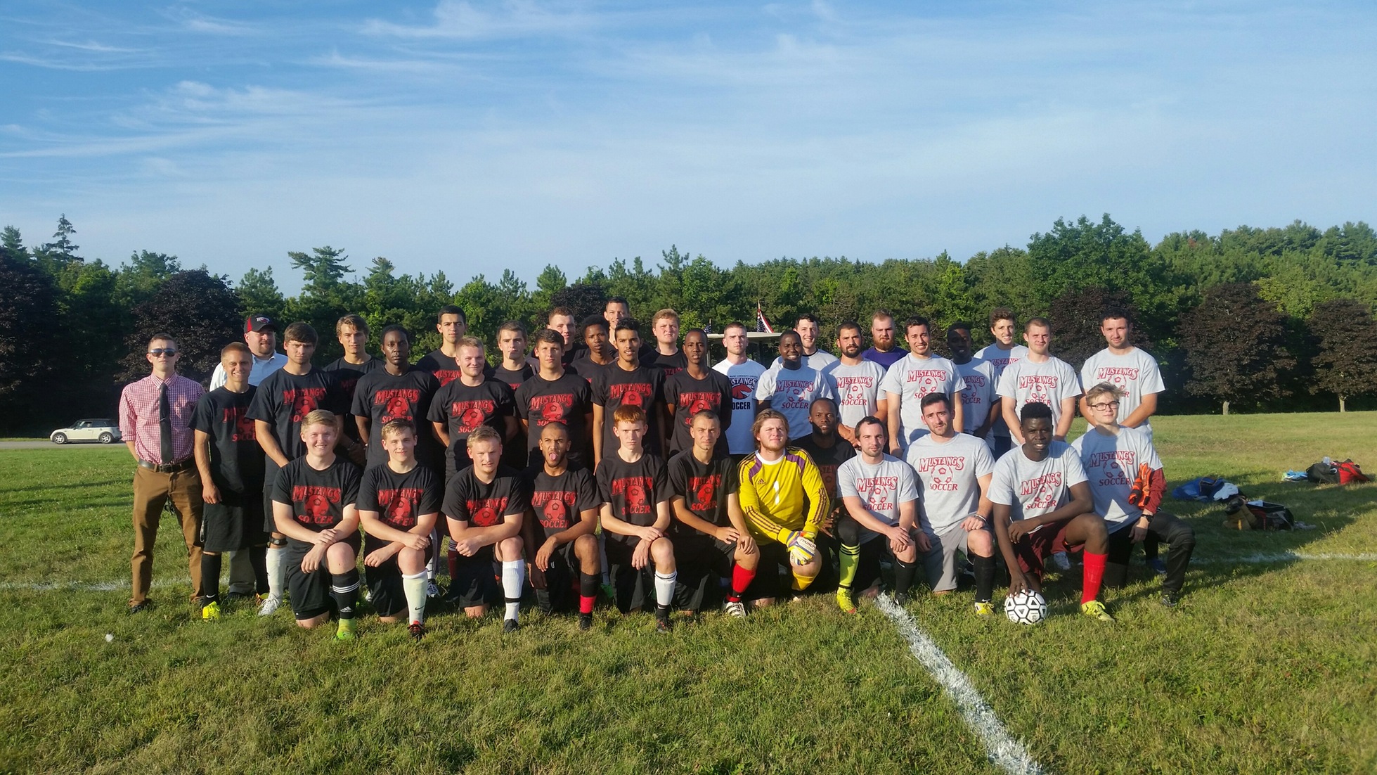 Mustangs Soccer Alum Return for Annual Alumni Game