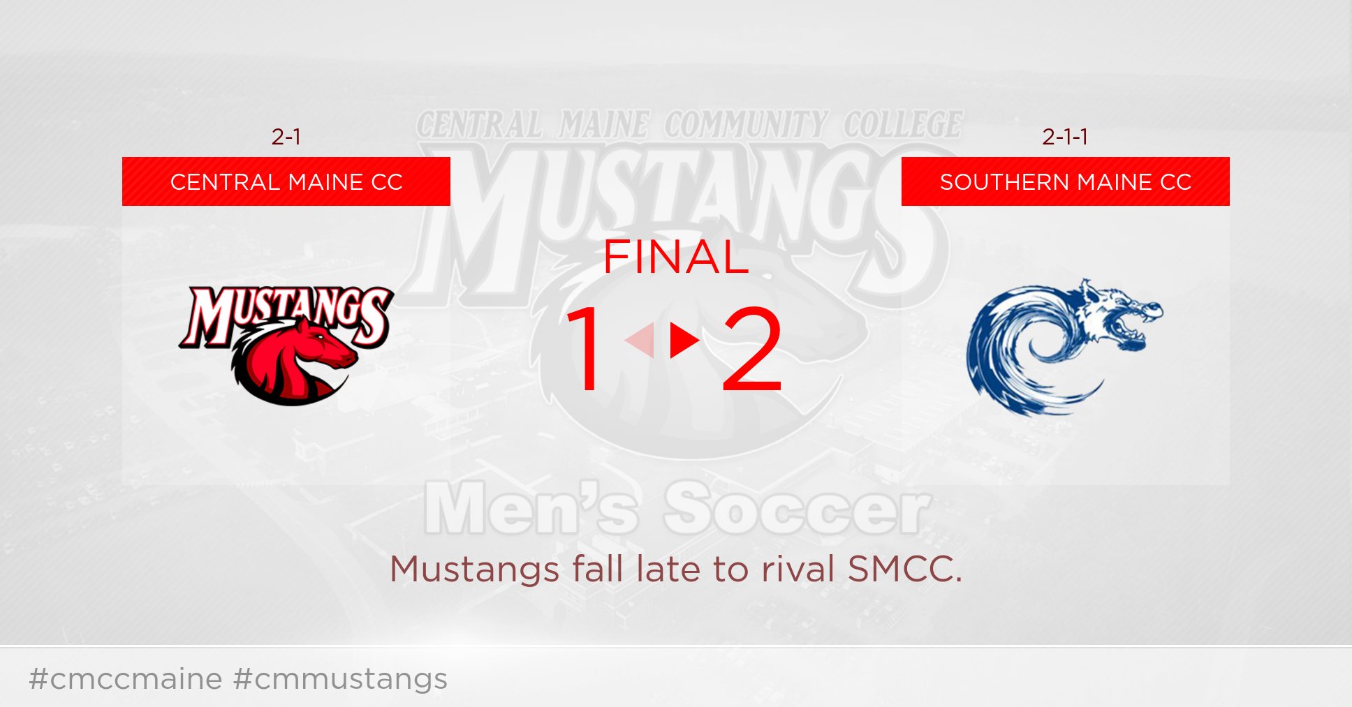Mustangs fall to SMCC