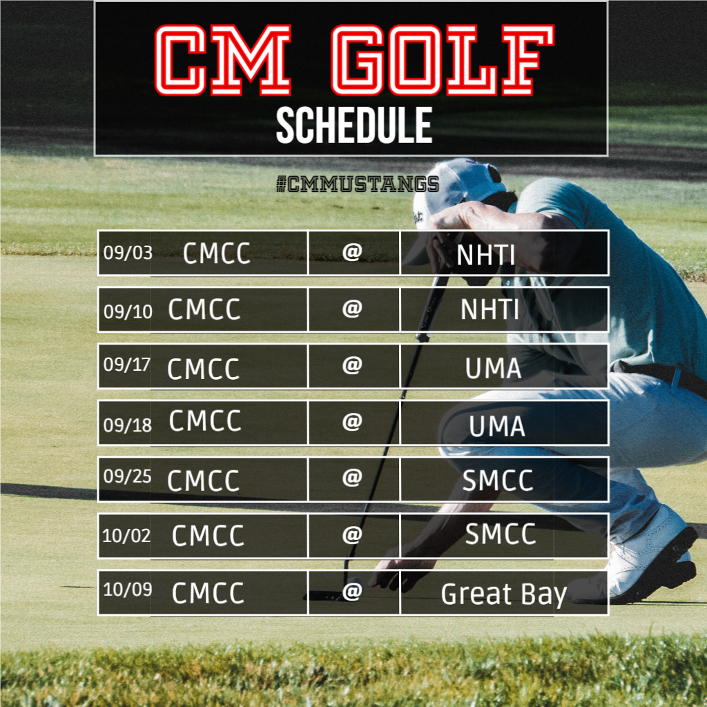 CM Golf announces 2022 schedule.