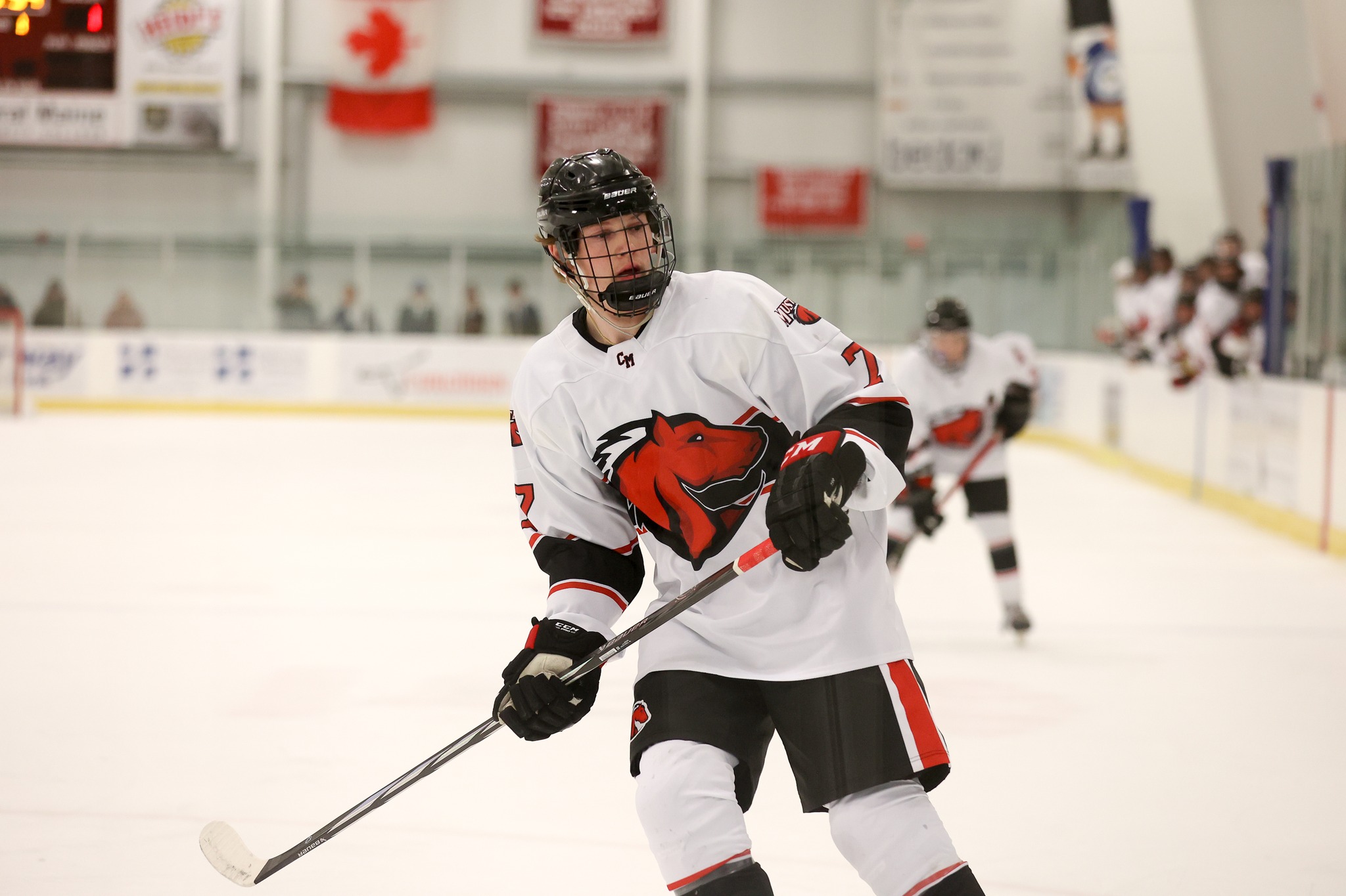 Mustangs Hockey Player Gabe Poirier leaves a legacy of excellence on and off the Ice