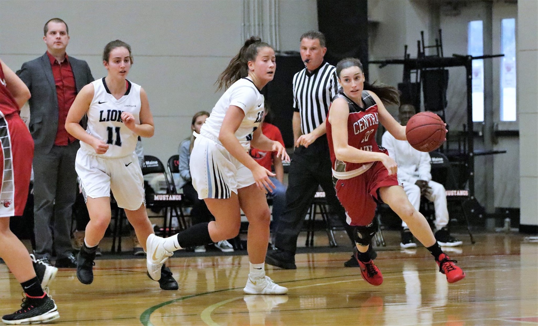 Lady Mustangs slay Knights in conference opener