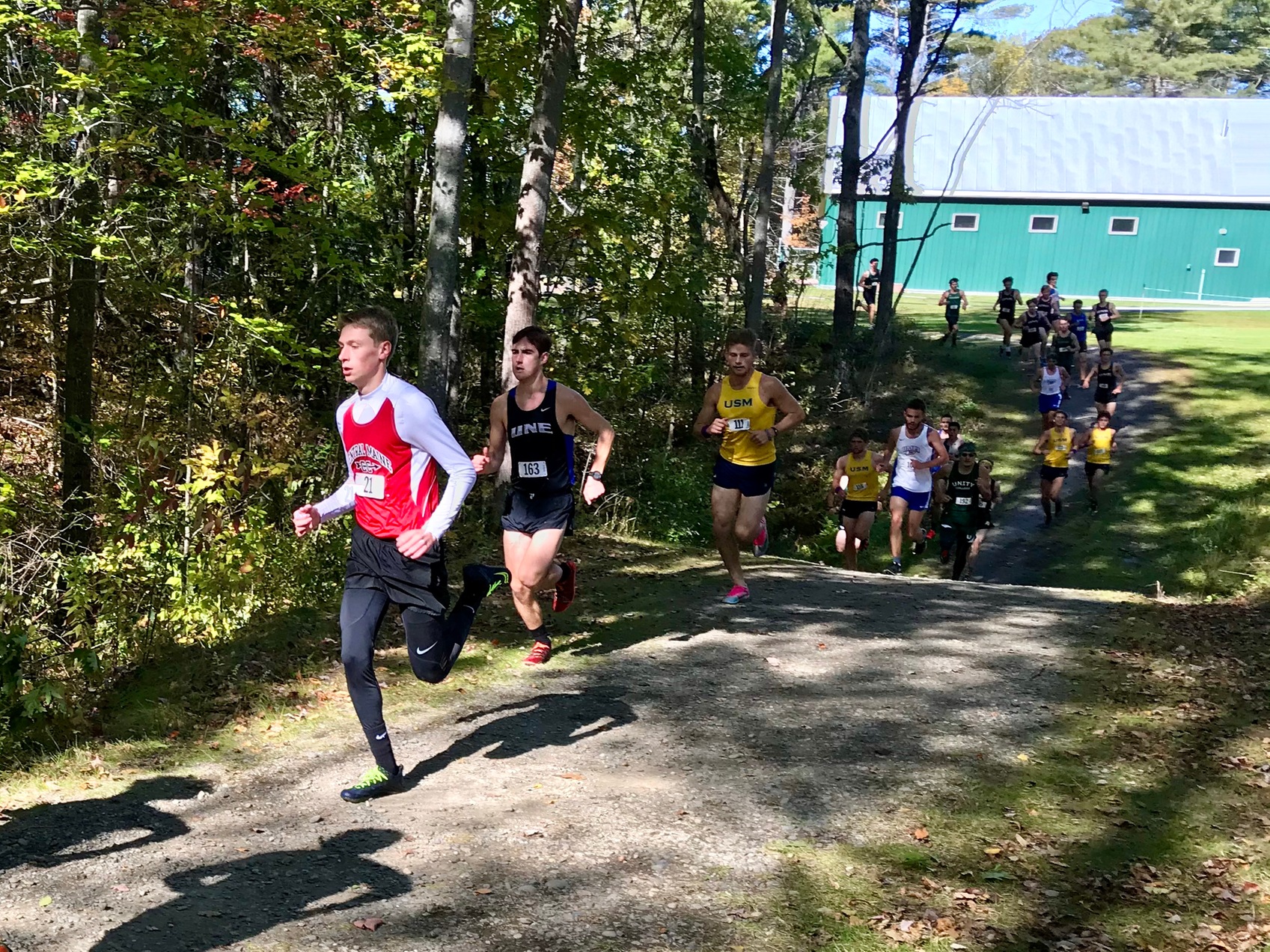 Mustangs compete against top schools at the Maine State Cross Country Meet